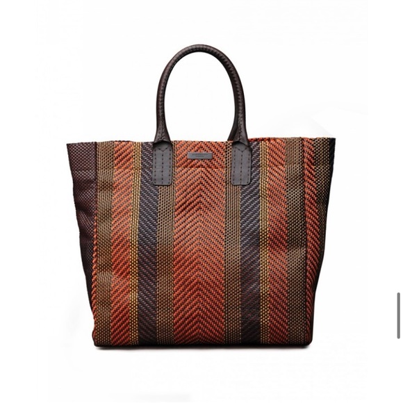 burberry prorsum 2012 woven bag - Picture 5 of 5
